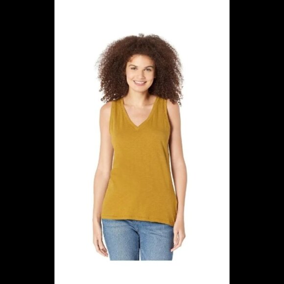 2 for $20 Madewell Gold Tank - Picture 1 of 8